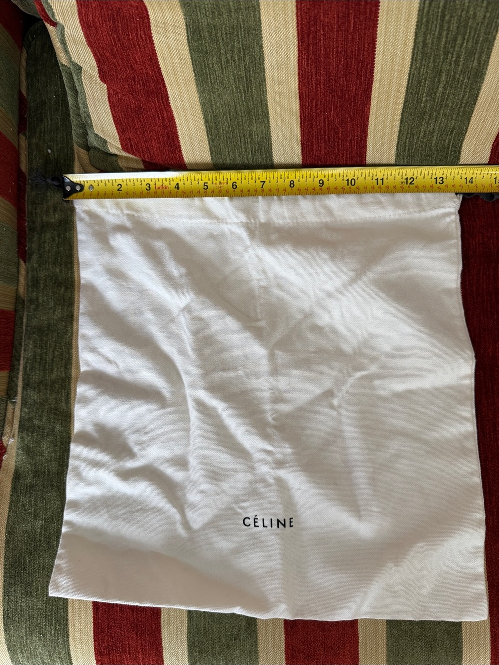 🗽Céline White Drawstring Dust Bag - Picture 2 of 2